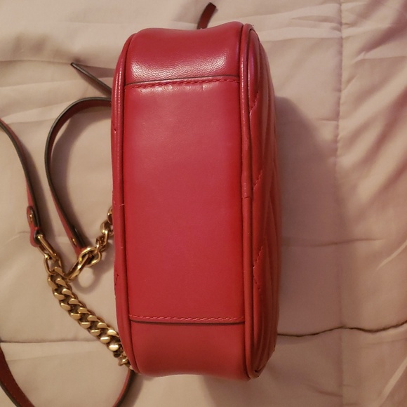 Tory Burch Kira Quilted Camera Bag Color "Redstone" - Picture 5 of 14